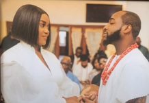 Davido confirms wedding with Chioma Rowland